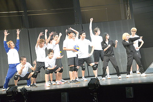 烏野 バレーボール ハイキュー 演劇 日向翔陽 影山飛雄 月島蛍 山口忠 田中龍之介 西谷夕 縁下力 木下久志 澤村大地 菅原孝支 東峰旭