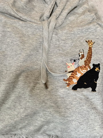 グラニフパーカー