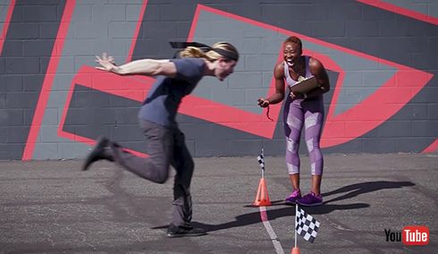 NARUTO走りって本当に速い？　短距離走の金メダリストが全力疾走した検証動画を公開