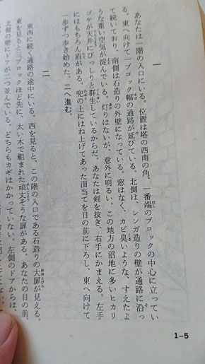 ドルアーガ ゲームブック