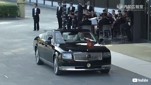 天皇陛下 皇后さま 祝賀御列