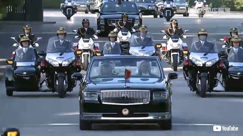 天皇陛下 皇后さま 祝賀御列