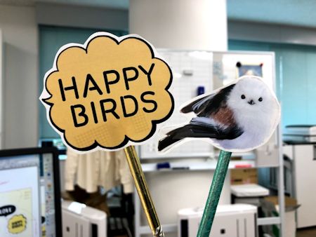  シマエナガフォトプロップス使用見本