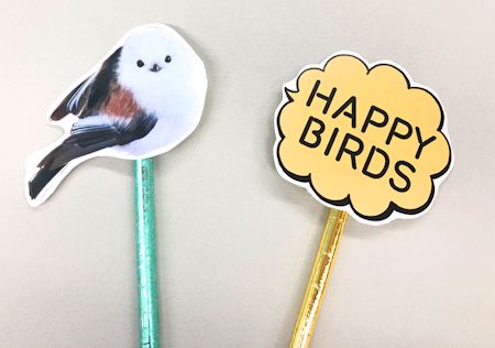  シマエナガフォトプロップス実物