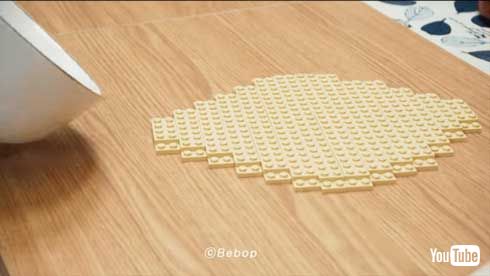 レゴ ピザ 作る ストップモーションアニメ YouTube lego pizza 料理 Bebop