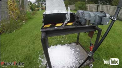 シュレッダー プチプチ 破砕 音フェチ 気持ちいい スッキリ 動画 YouTube