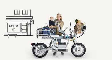 電動バイク CAKE シンプル