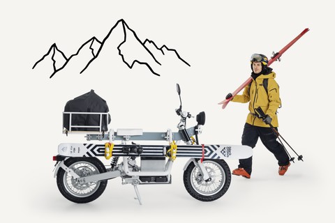 電動バイク CAKE シンプル