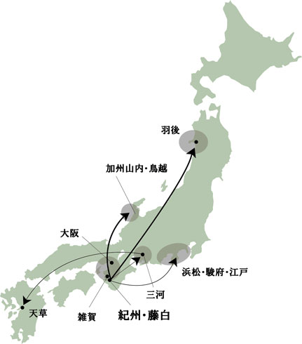 鈴木が広まっていった様子