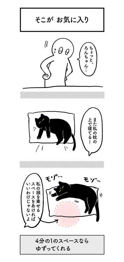 黒猫ろんと暮らしたら AKR 漫画 単行本 ろんの絵日記 猫 かわいい