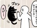 「黒猫ってかわいい！」が詰まってる！　元野良だけど人懐っこい黒猫ろん君との日常漫画が単行本に