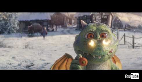 英 イギリス 百貨店 ジョン・ルイス 2019 クリスマス CM ドラゴン エドガー