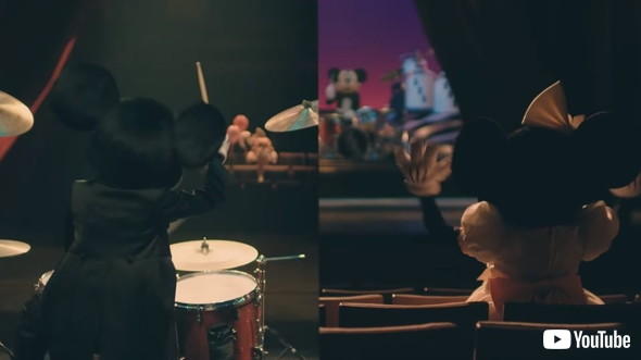 ミッキーミニースクリーンデビュー