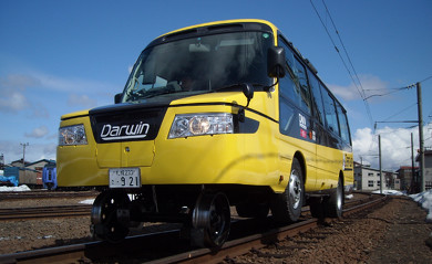 DMV 近未来の公共交通機関 "Dual Mode Vehicle"