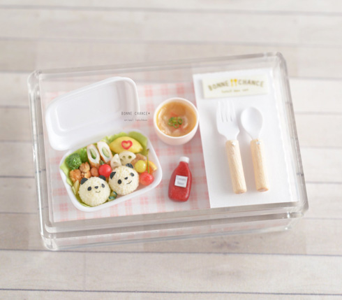 ミニチュア弁当セット全体