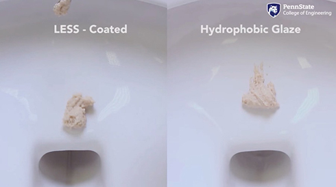 トイレを流す6リットルの水を大幅削減　ペンシルベニア大が5分間で流れをスムーズにするコーティング発表