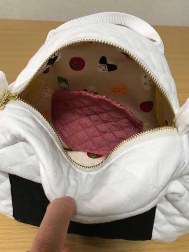 おにぎり リュック ハンドメイド お母さん 手作り 裁縫 娘さん