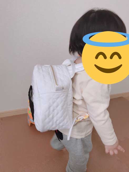 おにぎり リュック ハンドメイド お母さん 手作り 裁縫 娘さん