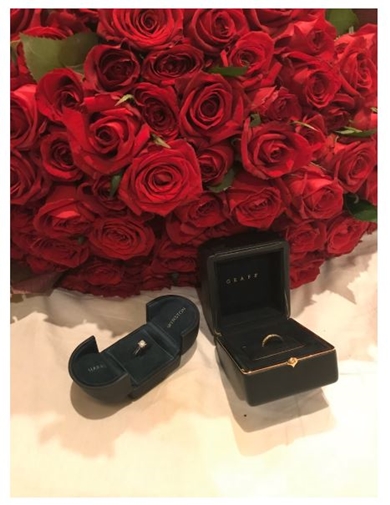 加藤紗里 結婚指輪 婚約指輪 ハリー・ウィンストン グラフ