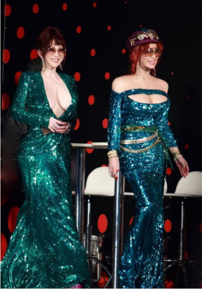 叶姉妹 東京コミコン2019 コスプレ 宇垣アナ