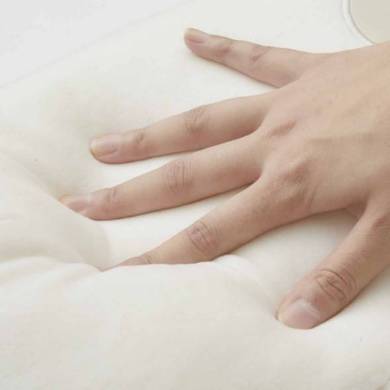 「なぜかかわいい もっちりクッション抱っこ牡蠣」本体のやわらか素材イメージ