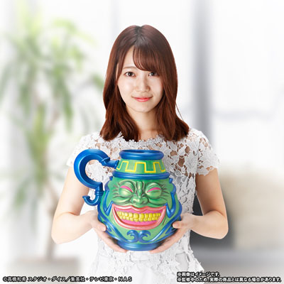 遊戯王 - 美品 強欲な壺 陶器 遊戯王デュエルモンスターズ 強欲な壺 陶器 プレミアムバンダイ