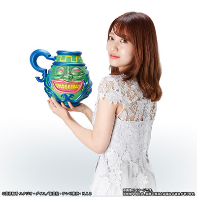 遊戯王 - 美品 強欲な壺 陶器 遊戯王「強欲な壺」マジで壺に 美濃の職人がこだわり抜いて立体