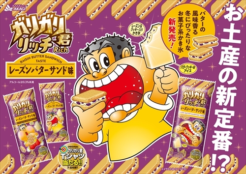 ガリガリ君リッチレーズンバターサンド味