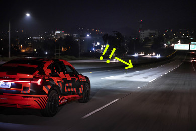 アウディ デジタルマトリクスLEDヘッドライト