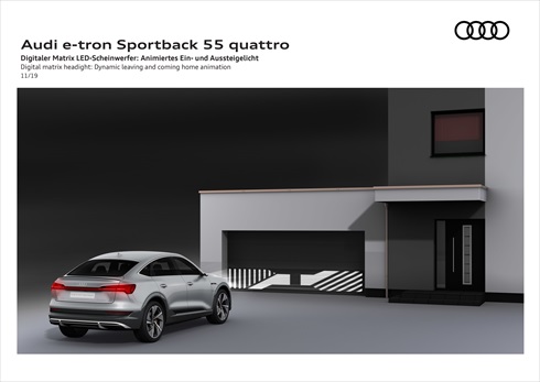 アウディ「e-tron Sportback」