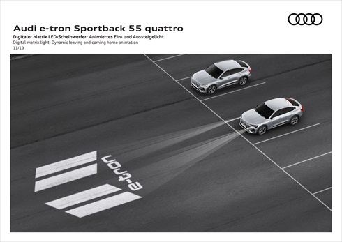 アウディ「e-tron Sportback」