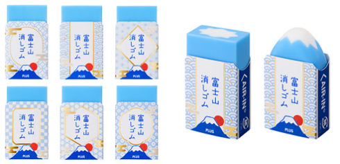 エアイン 富士山消しゴム定番商品化