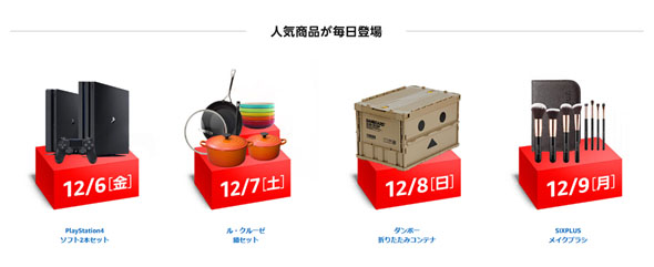 Amazonサイバーマンデー