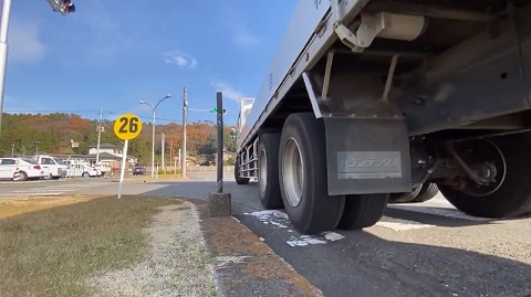 歩行者 横断歩道 立ち位置