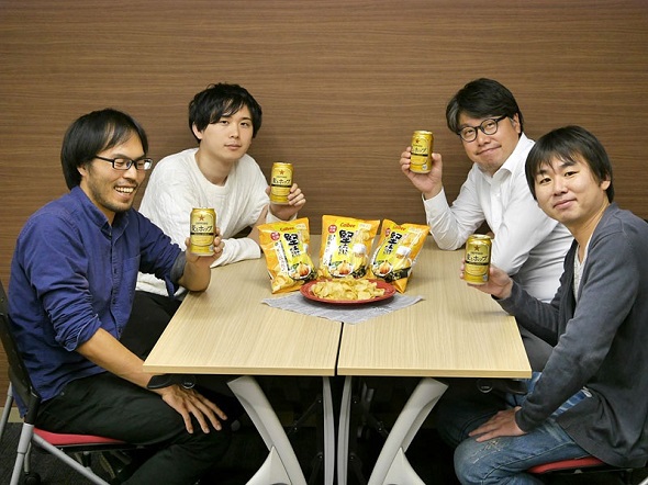 堅あげポテト×麦とホップ