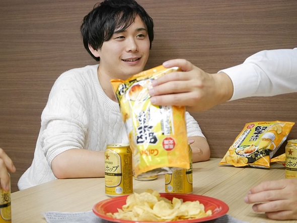 堅あげポテト×麦とホップ