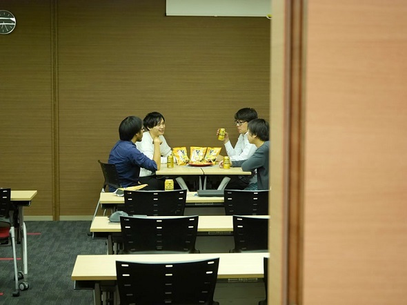 堅あげポテト×麦とホップ