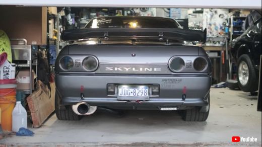 スカイライン R32 カスタム イルミネーション 光の魔術