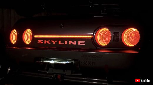スカイライン R32 カスタム イルミネーション 光の魔術