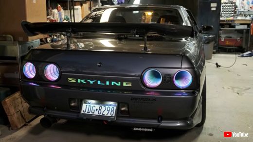 スカイライン R32 カスタム イルミネーション 光の魔術