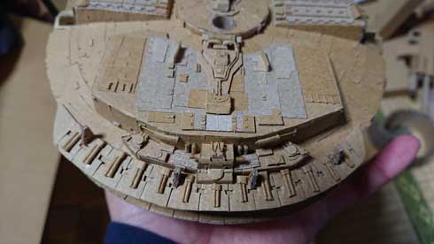 100％ ダンボール のみ ガンダムUC ジェスタ 制作 フル稼働 ダンボール作家