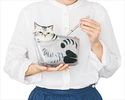 猫は液体ポーチ