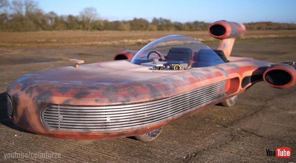 ホントに浮いてるみたい！ 「スター・ウォーズ」ルークの愛車