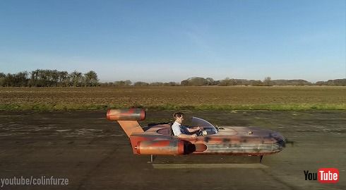 ホントに浮いてるみたい！ 「スター・ウォーズ」ルークの愛車