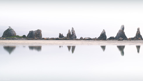 曇り 白髭神社 写真 滋賀県 琵琶湖 幻想的 異世界 saizou