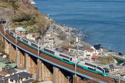 JR ダイヤ改正 2020年 特別快速 サフィール踊り子 スーパービュー踊り子 東海道新幹線 はるか YC1系 271系 あいづ