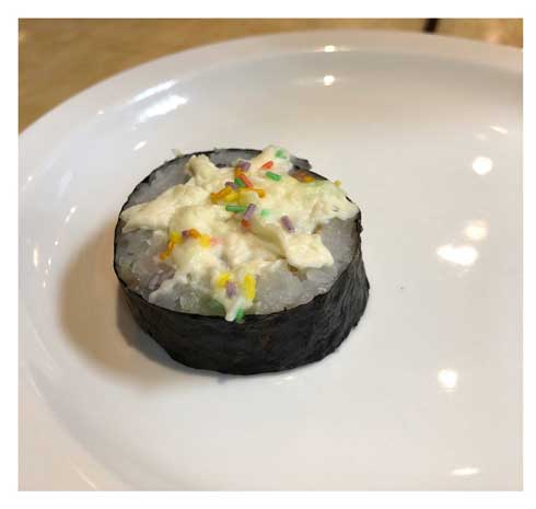 フィンランド ヘルシンキ クリスマストッピング バナナ巻き 寿司