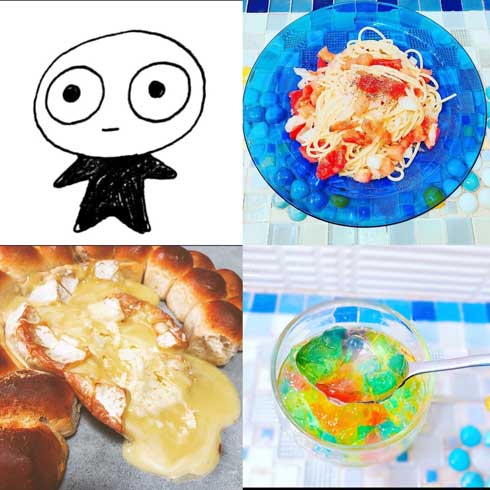 姉 焼きすぎた 鮭 シャケ 灼熱 炎属性 ゴジラ こげ 赤い 失敗