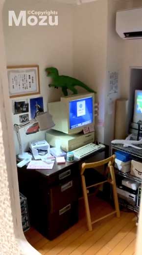 こびとの秘密基地 ミニチュア 手作り Mozu 部屋 コンセント 壁 展覧会