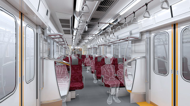 東京メトロ 東武 日比谷線 伊勢崎線 スカイツリーライン 座席指定 THライナー 虎ノ門ヒルズ 70090